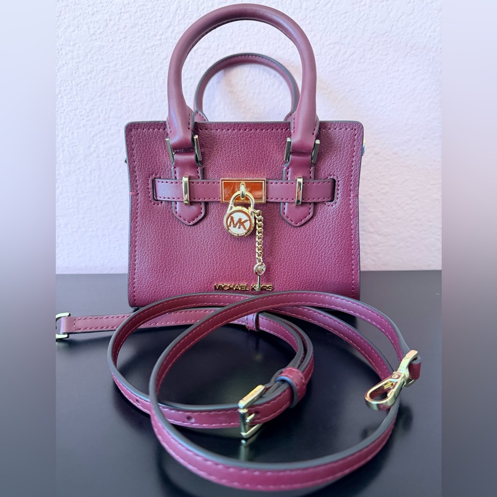 NWOT. Michael Kors Mini Hamilton Satchel